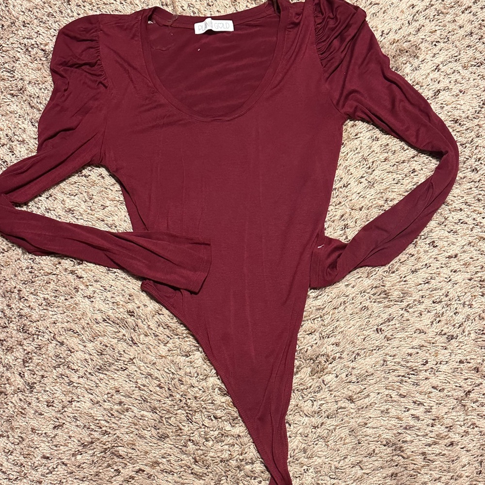 Long sleeve bodysuit medium/large